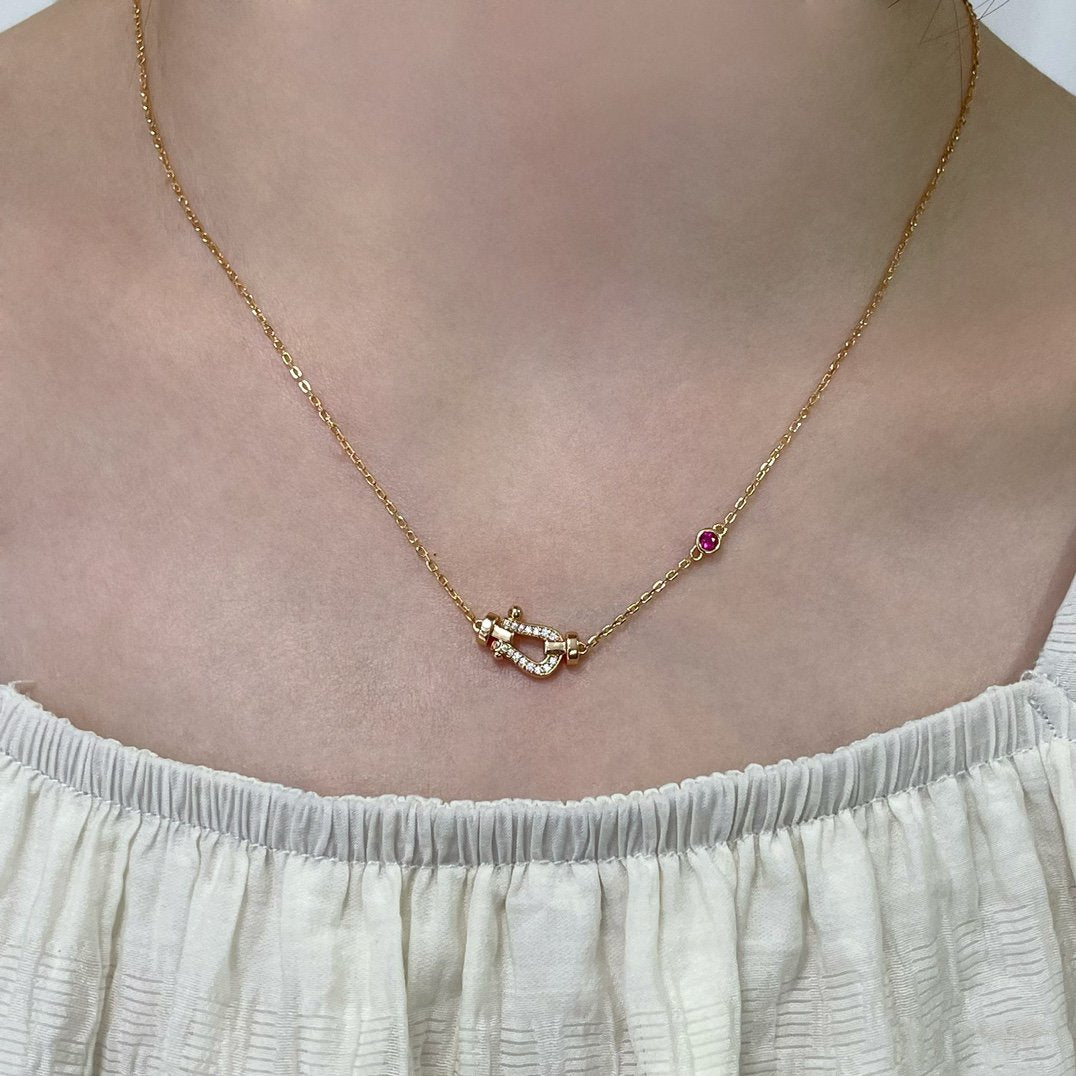 [⭐⭐JeweliWhal]FORCE 10 DIAMANT-HALSKETTE IN ROSÉGOLD