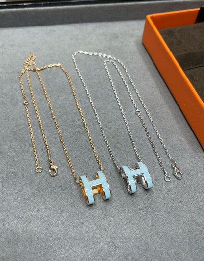 [⭐⭐JeweliWhal]POP H SKY BLUE NECKLACE