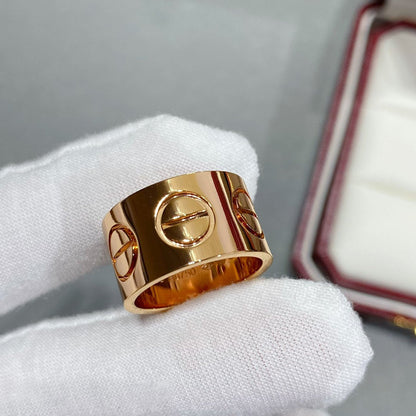 [⭐⭐JeweliWhal]LOVE 11MM LARGE RING
