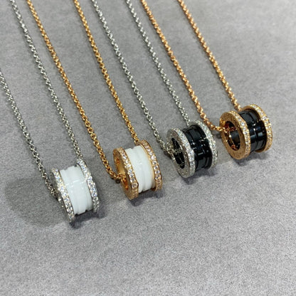 [⭐⭐JeweliWhal]ZERO 1 DIAMOND CERAMIC NECKLACE