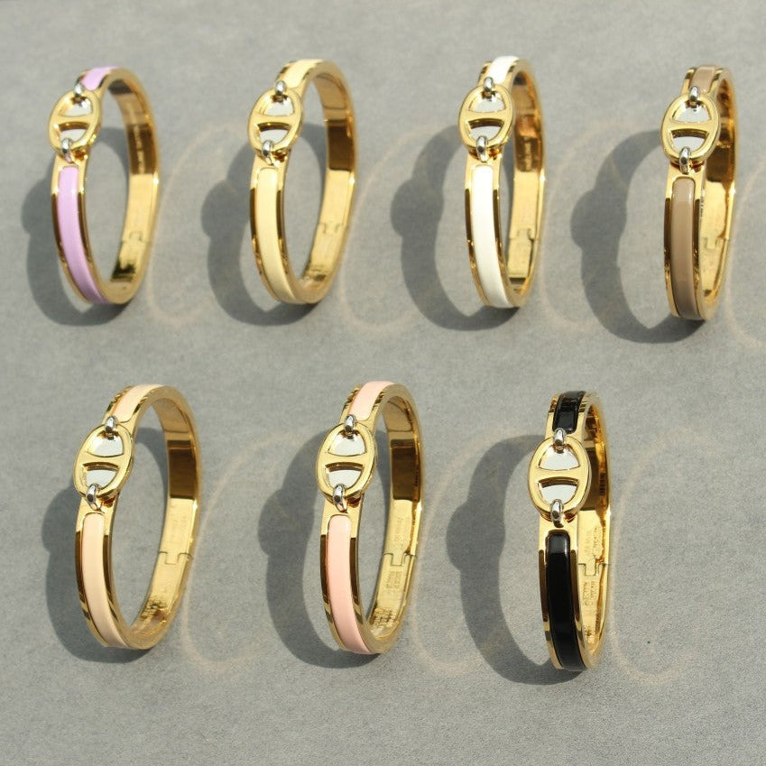 [⭐⭐JeweliWhal]CLIC CHAINE GOLD BRACELET