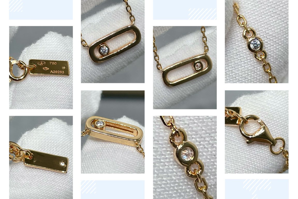 [⭐⭐JeweliWhal]MOVE UNO DIAMOND NECKLACE