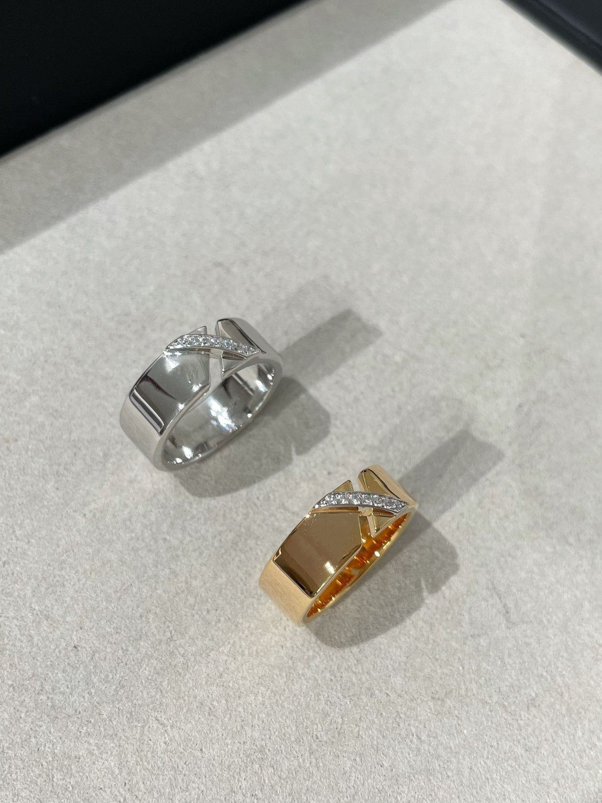 [⭐⭐JeweliWhal]LIENS EVIDENCE DIAMANT-RING