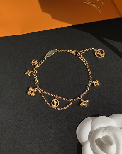 [⭐⭐JeweliWhal]BLOOMING PINK GOLD MOP BRACELET