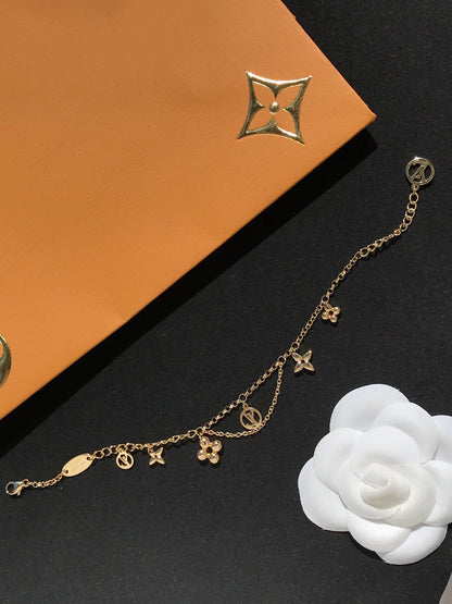 [⭐⭐JeweliWhal]BLOOMING PINK GOLD MOP BRACELET