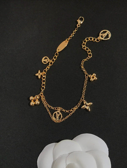 [⭐⭐JeweliWhal]BLOOMING PINK GOLD MOP BRACELET