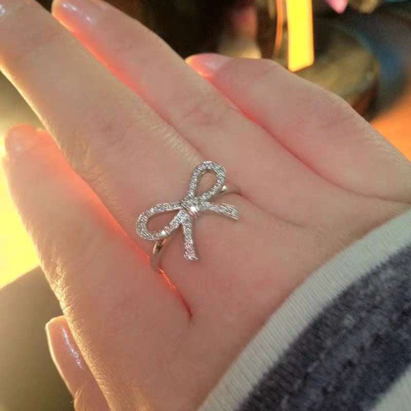 [JeweliWhal]TWIST BOW RING