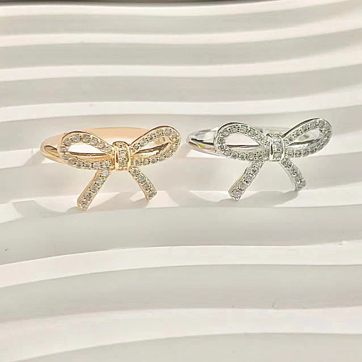 [JeweliWhal]TWIST BOW RING