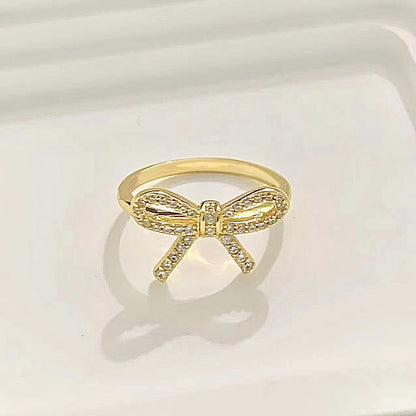 [JeweliWhal]TWIST BOW RING