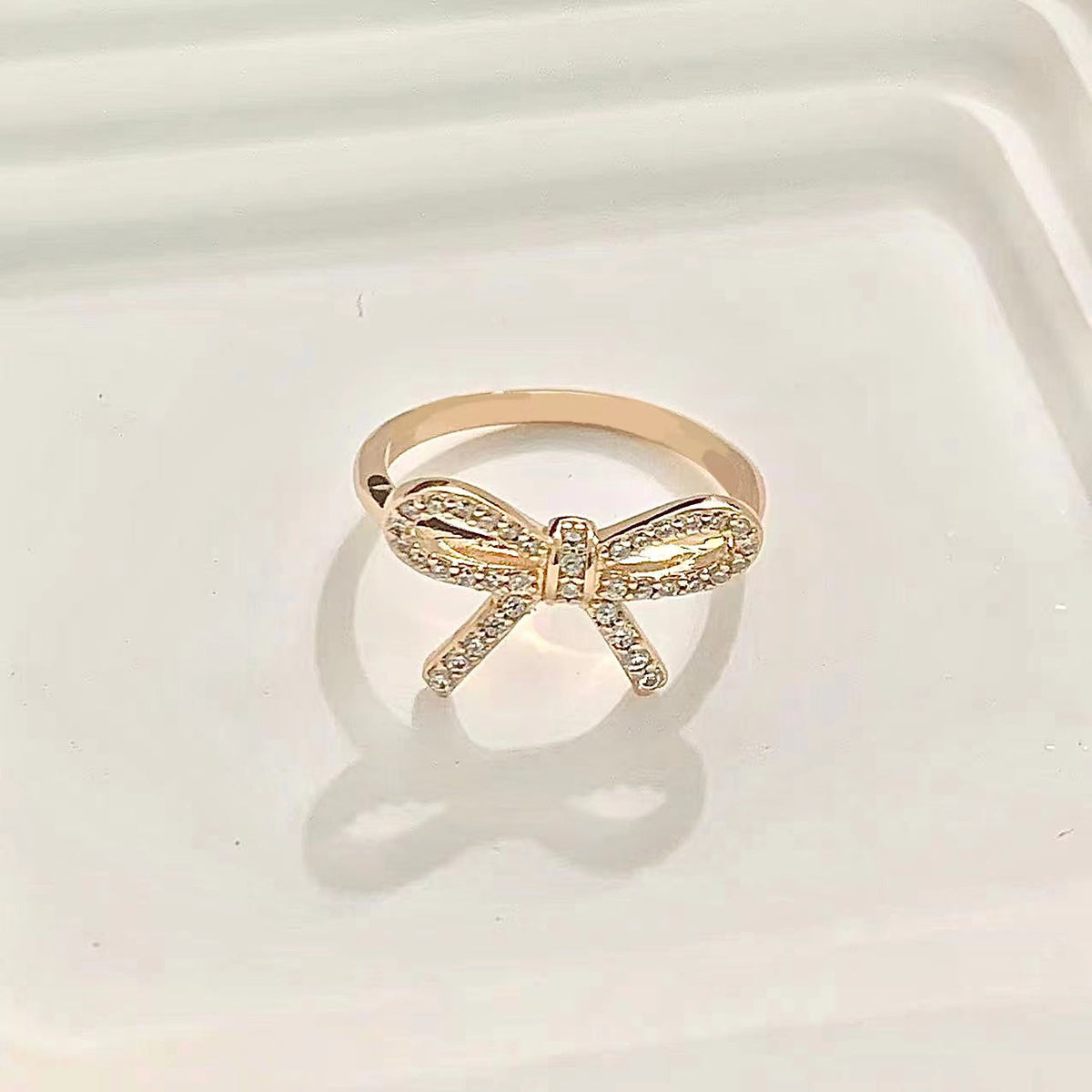 [JeweliWhal]TWIST BOW RING