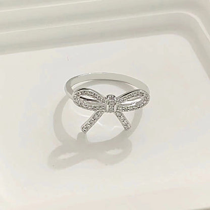 [JeweliWhal]TWIST BOW RING