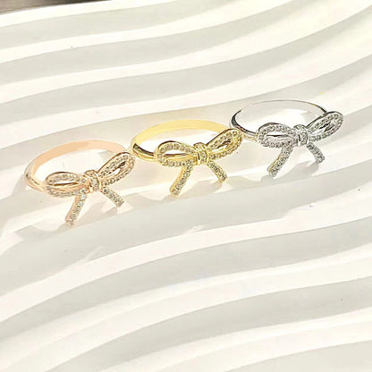 [JeweliWhal]TWIST BOW RING