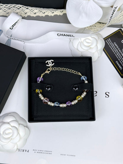 [⭐⭐JeweliWhal]Colorful Transparent Resin Bracelet