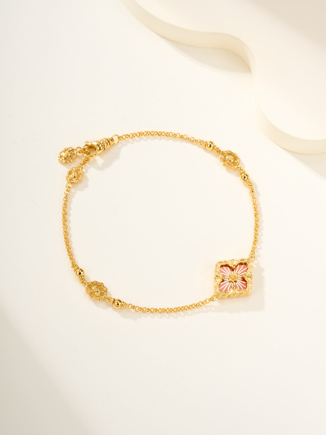 [⭐⭐JeweliWhal]B.C.L ENAMELED One-Flower Bracelet（Various Colors)