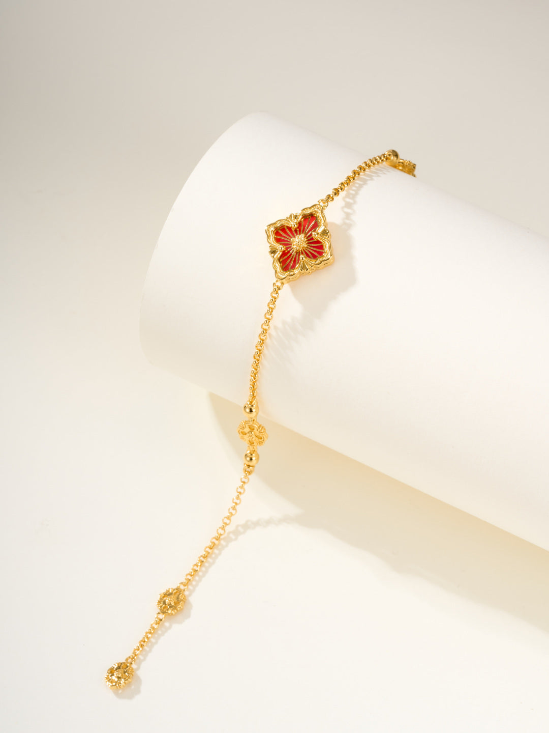 [⭐⭐JeweliWhal]B.C.L ENAMELED One-Flower Bracelet（Various Colors)