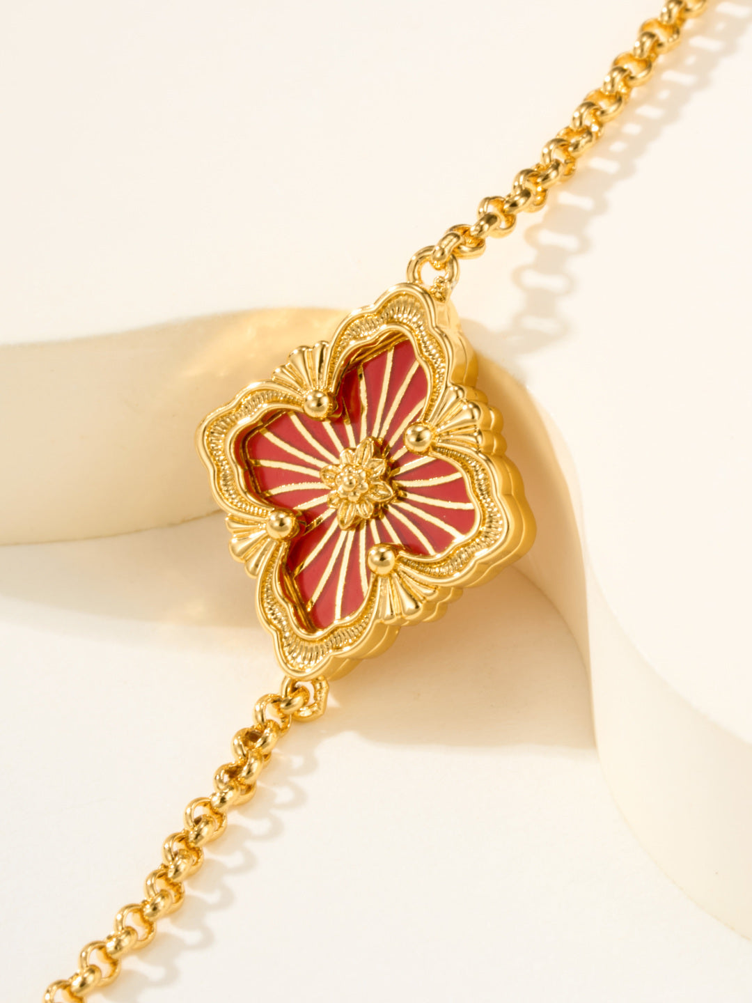 [⭐⭐JeweliWhal]B.C.L ENAMELED One-Flower Bracelet（Various Colors)
