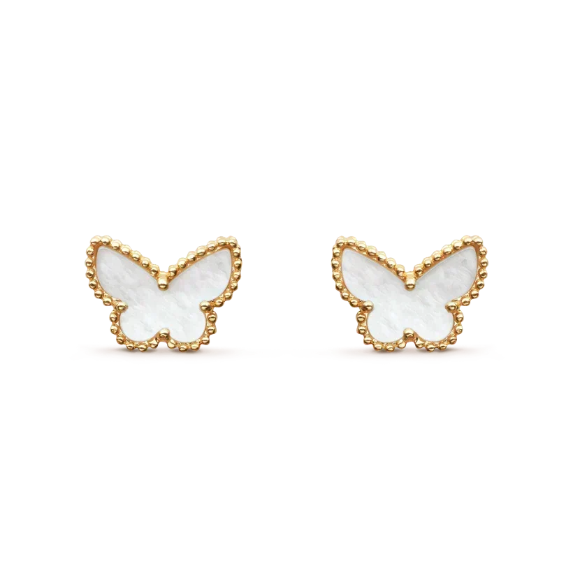[⭐⭐JeweliWhal]SWEET BUTTERFLY MOP EARSTUDS