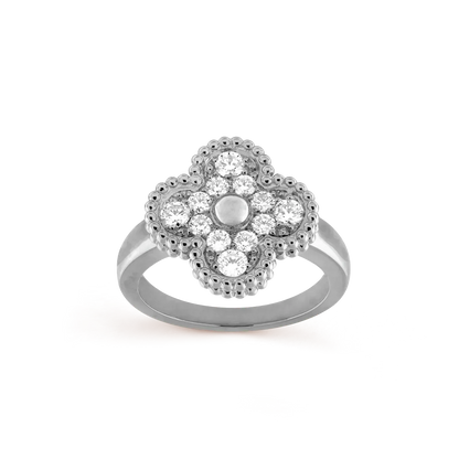 [⭐⭐JeweliWhal]CLOVER DIAMOND RING