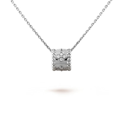 [⭐⭐JeweliWhal]PERLEE ANHÄNGER SILBER DIAMANT-HALSKETTE