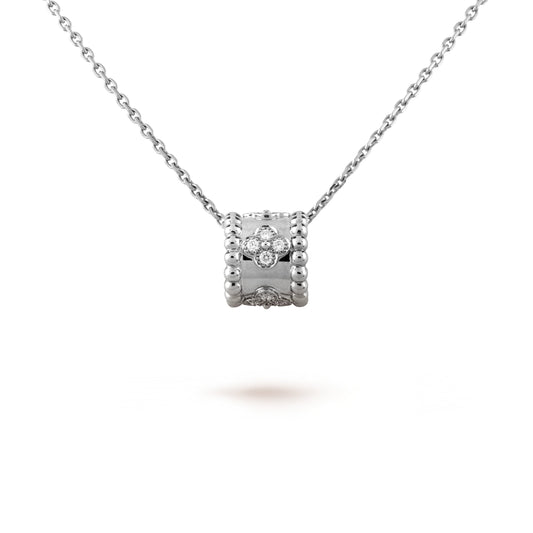 [⭐⭐JeweliWhal]PERLEE PEDANT SIVLER DIAMOND NECKLACE