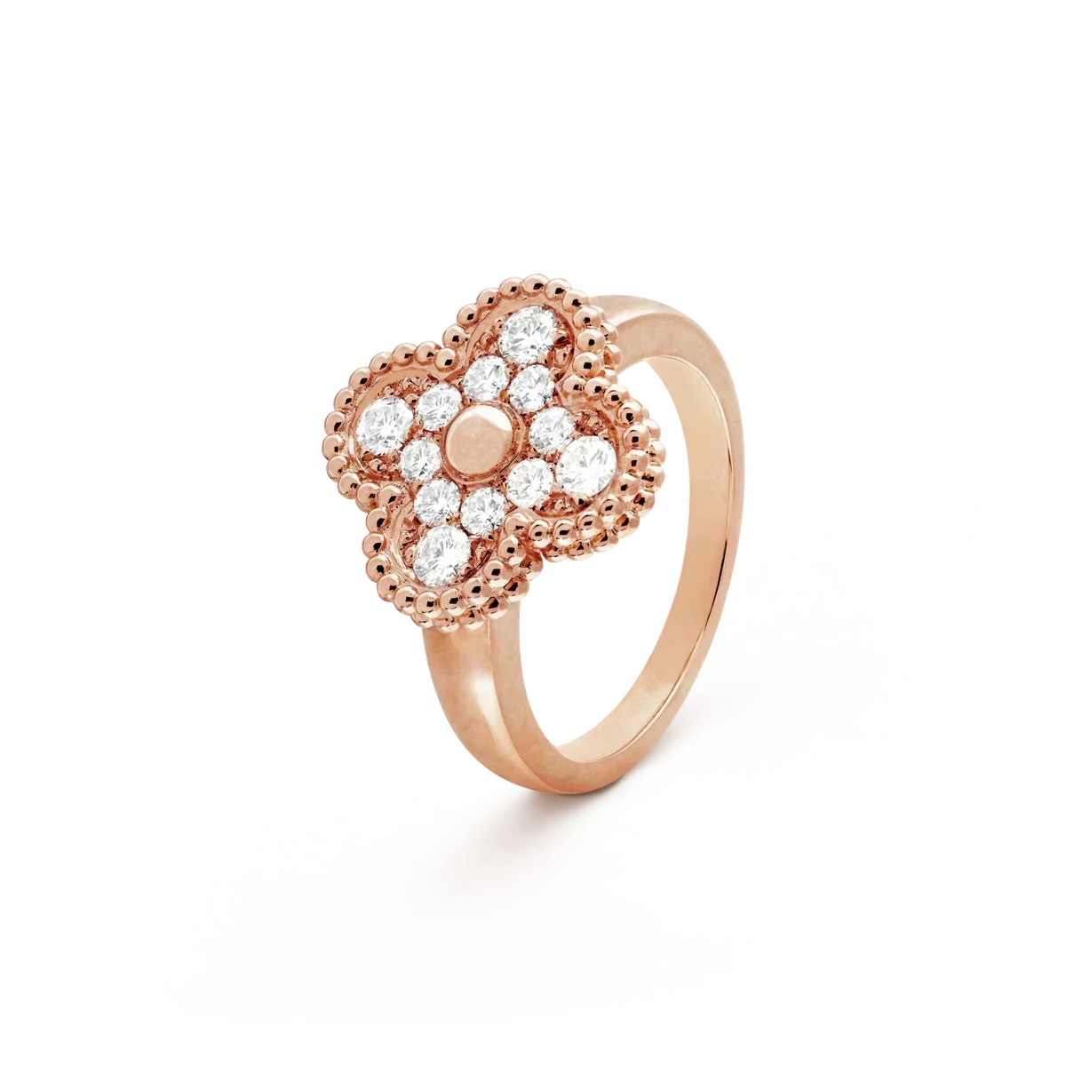 [⭐⭐JeweliWhal]CLOVER DIAMOND RING