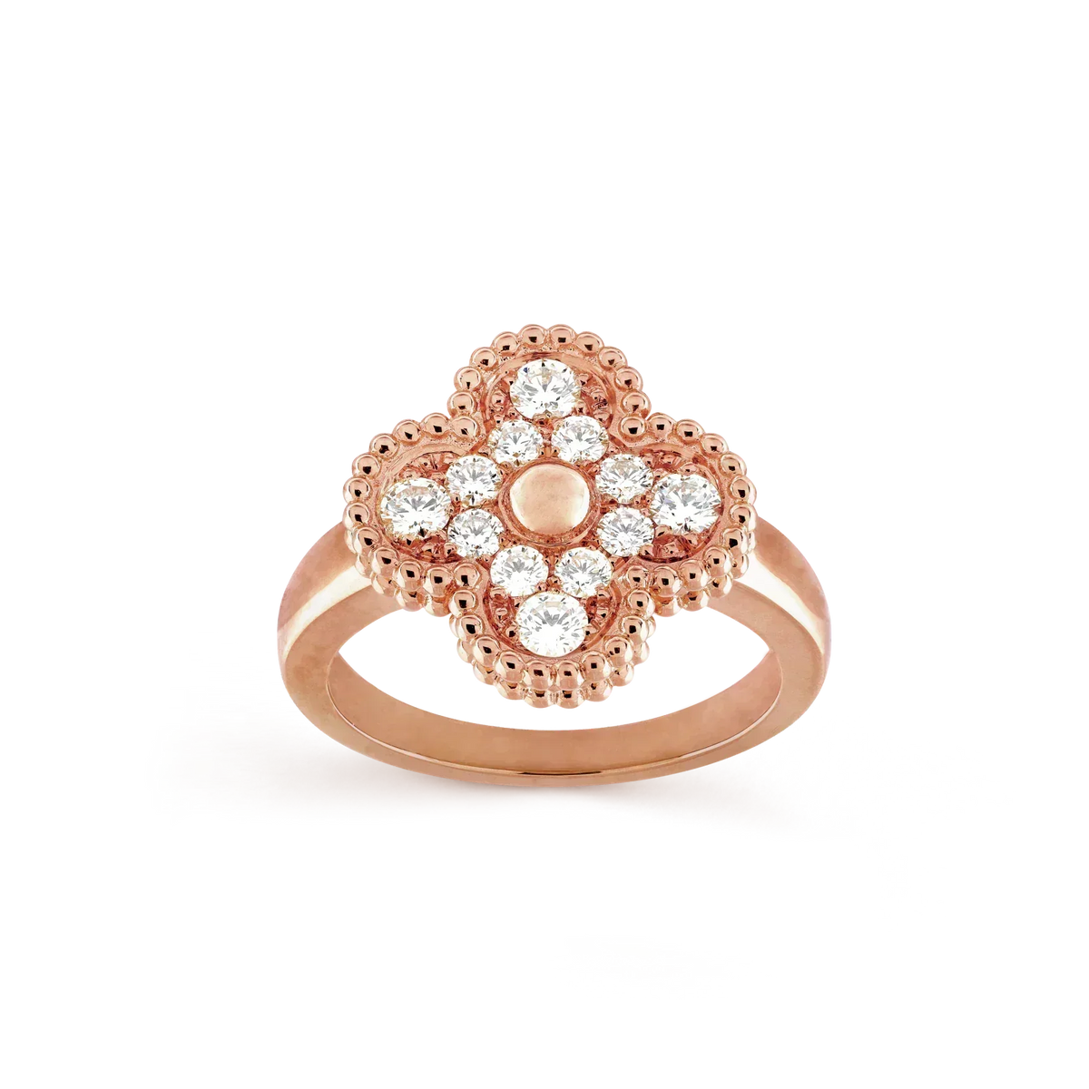 [⭐⭐JeweliWhal]CLOVER DIAMOND RING