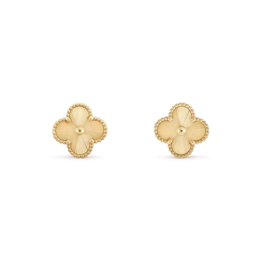 [⭐⭐JeweliWhal]CLOVER MINI 9,5MM LASER-OHRRINGE