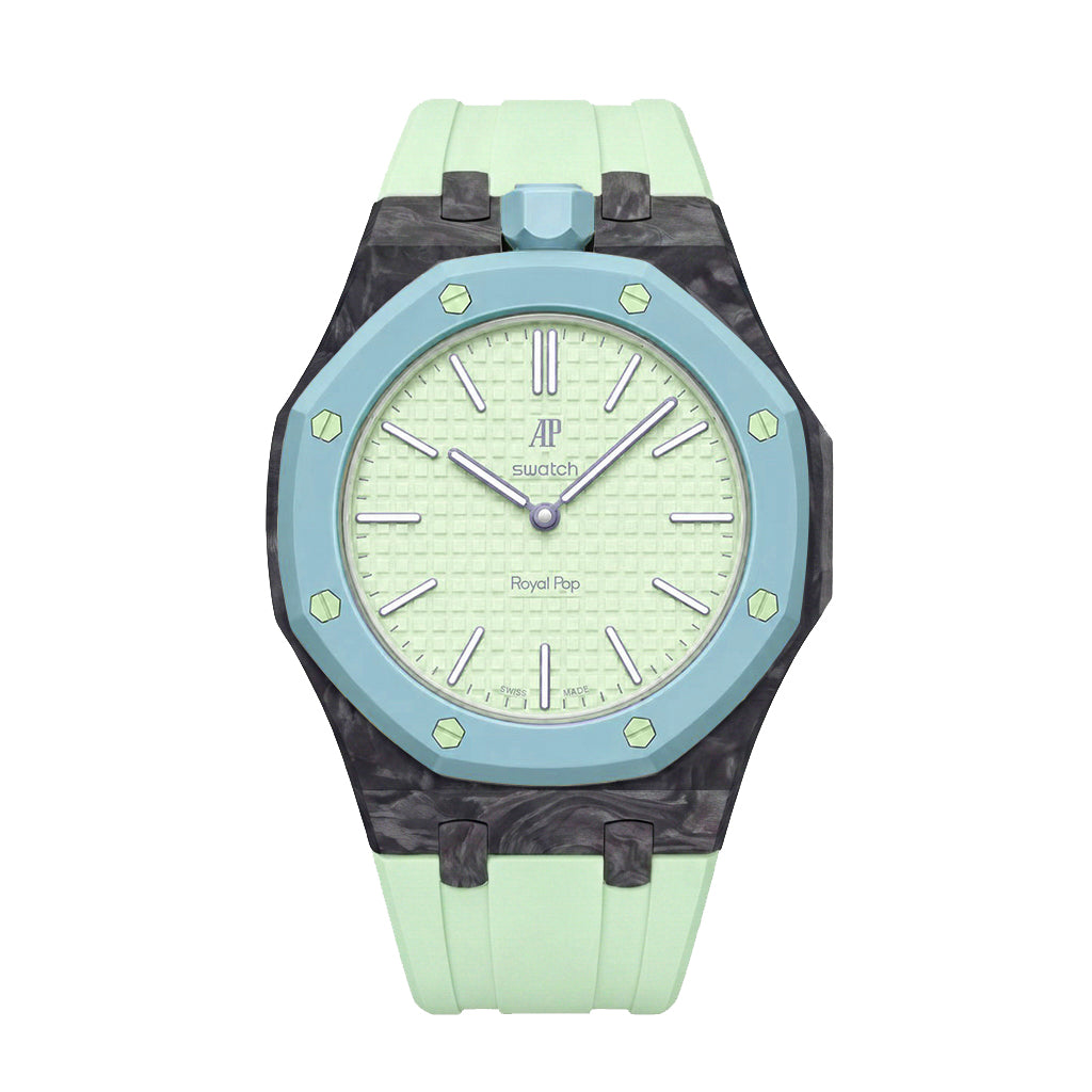Royal Oak Pop Exclusive Gehäuse aus Karbonfaser & Silikonarmband