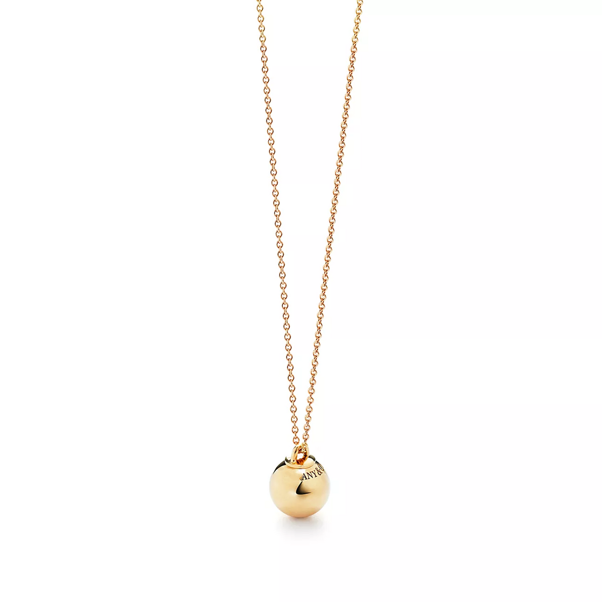 [JeweliWhal]BALL PENDANT 12.75MM NECKLACE