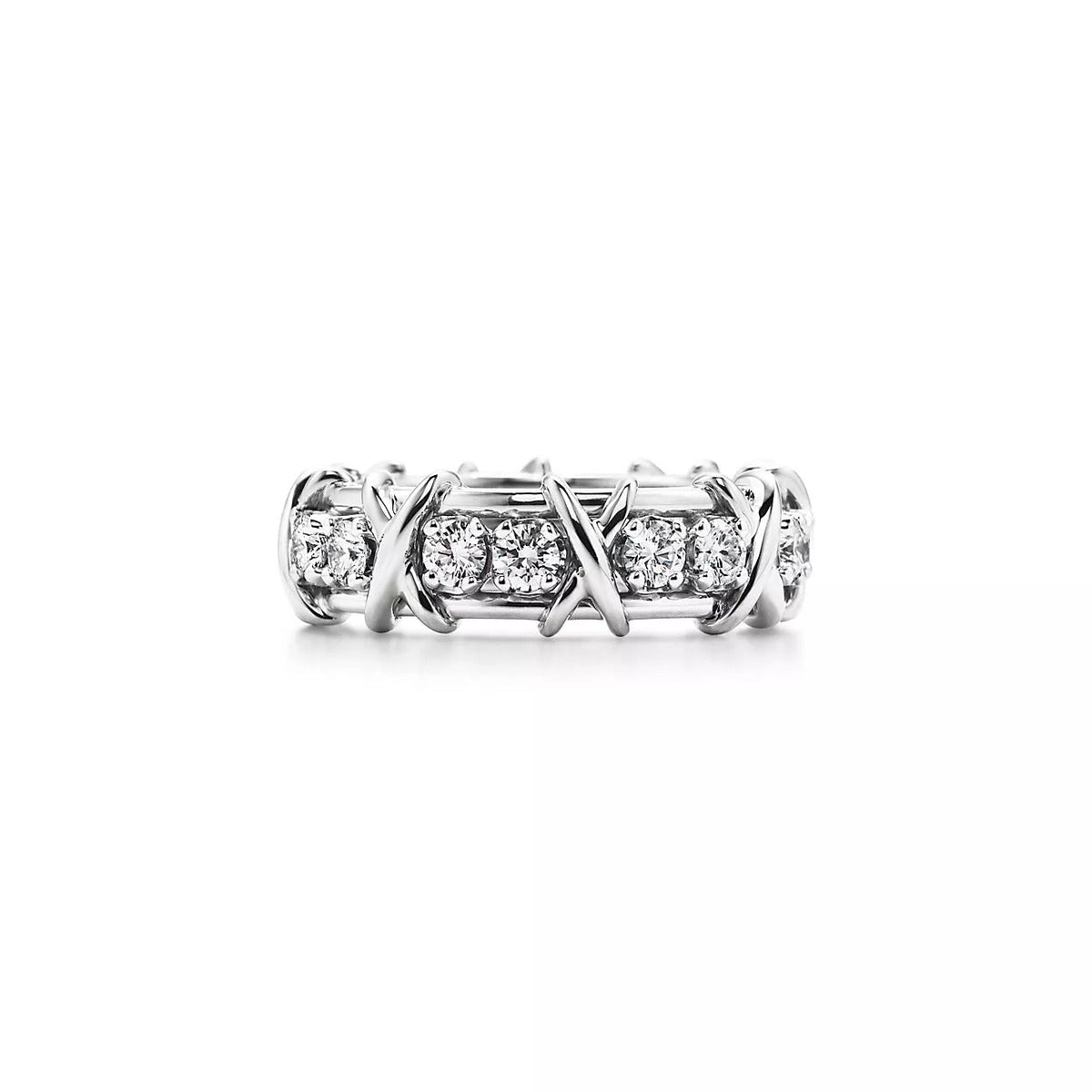 [JeweliWhal]SIXTEEN STONE SILVER RING