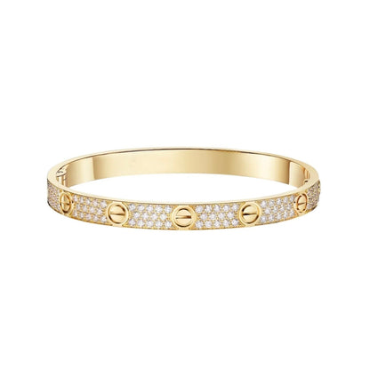 [⭐⭐JeweliWhal]LIEBESARMBAND 6,1 MM MIT DIAMANT-PAVÉ