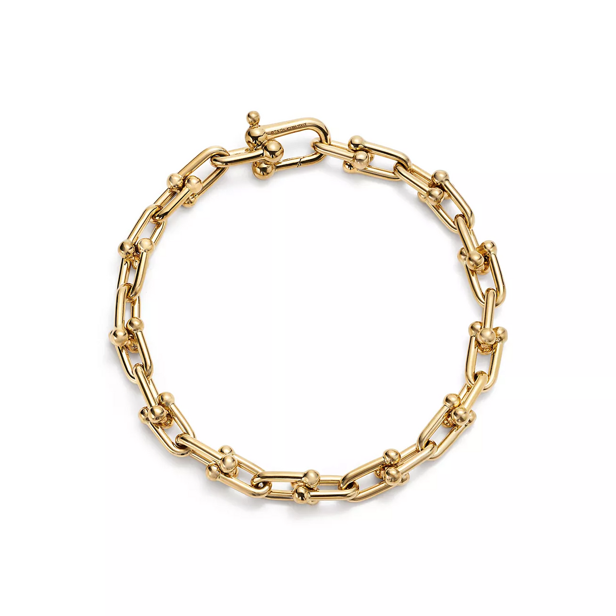 [JeweliWhal]HARDWEAR SMALL LINK 26 MOTIF GOLD BRACELET