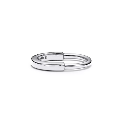 [JeweliWhal]LOCK RING SILVER