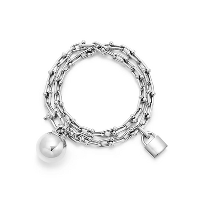 [JeweliWhal]HARDWEAR SMALL WRAP SILVER BRACELET