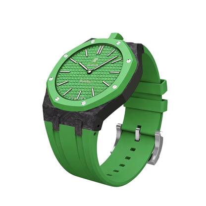 Royal Oak Pop Exclusive Gehäuse aus Karbonfaser & Silikonarmband