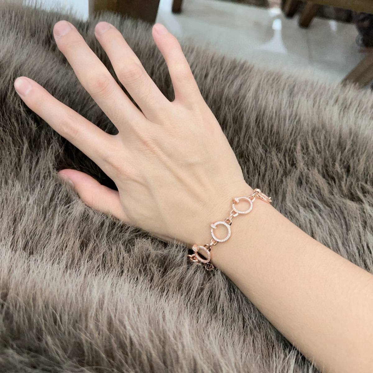 [⭐⭐JeweliWhal Jewelry] LOVE&JUSTE BRACELET DIAMONDS