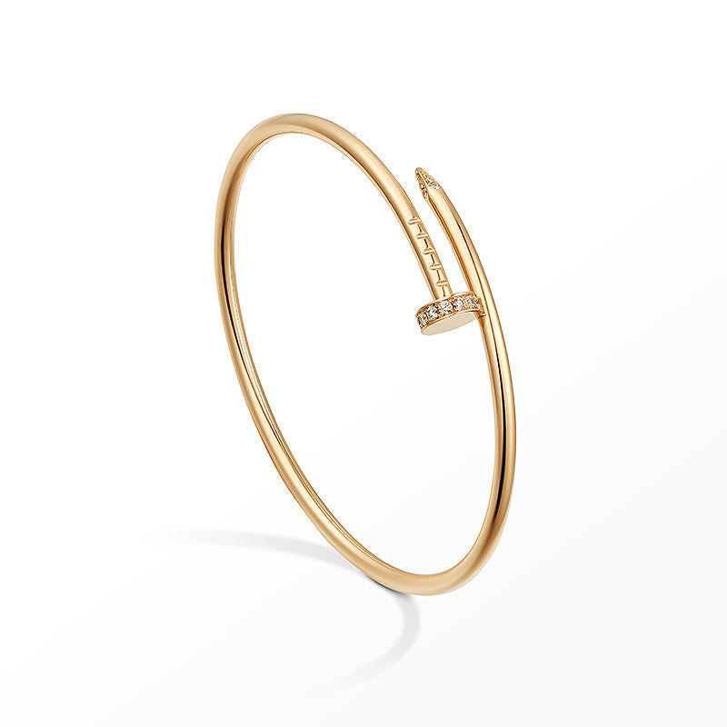 [⭐⭐JeweliWhal]JUSTE BRACELET 2.5MM DIAMONDS