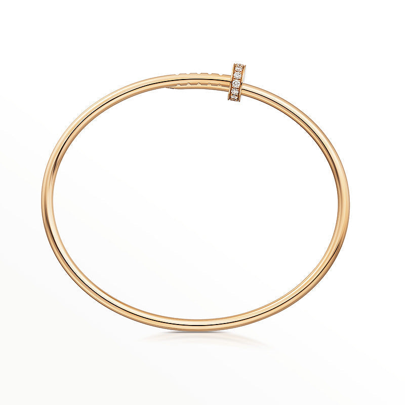 [⭐⭐JeweliWhal]JUSTE BRACELET 2.5MM DIAMONDS