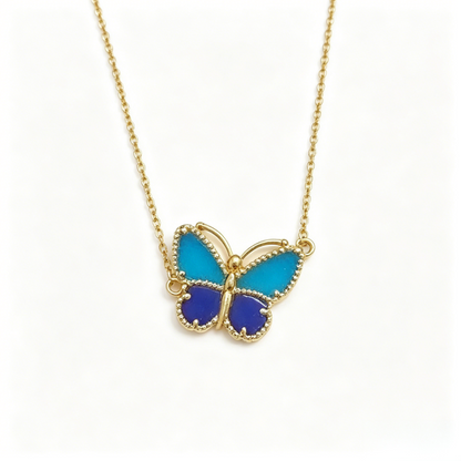 [⭐⭐JeweliWhal]  2026 NEW LUCKY BUTTERFLY 1 MOTIFS NECKLACE