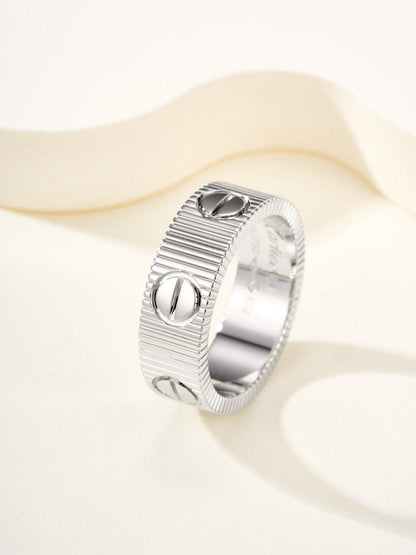 [⭐⭐JeweliWhal]LOVE 6.5MM RING