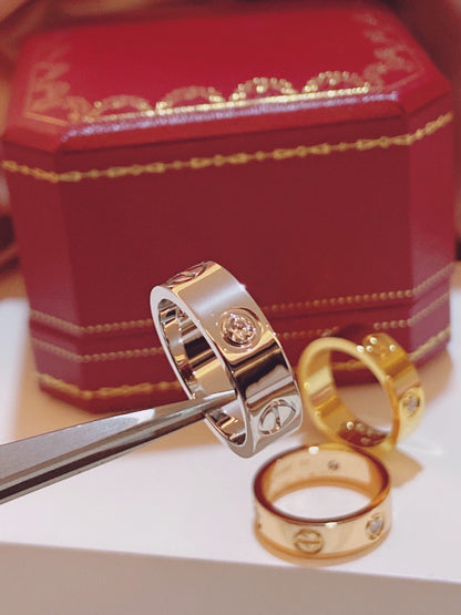 [⭐⭐JeweliWhal]Three-Diamond Ring
