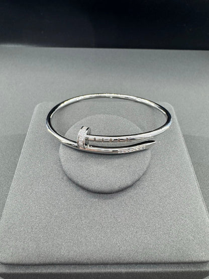 [⭐⭐JeweliWhal]JUSTE BRACELET 2.5MM  DIAMONDS