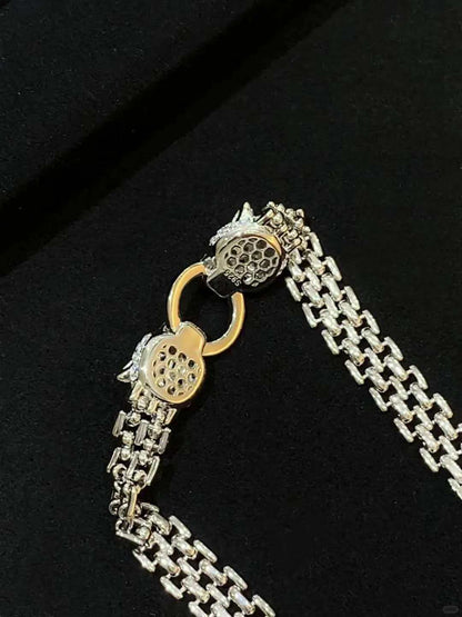 [⭐⭐JeweliWhal] DOPPEL-PANTHERARMBAND