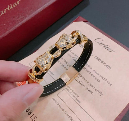 [⭐⭐JeweliWhal Schmuck] PANTHERE ARMBAND
