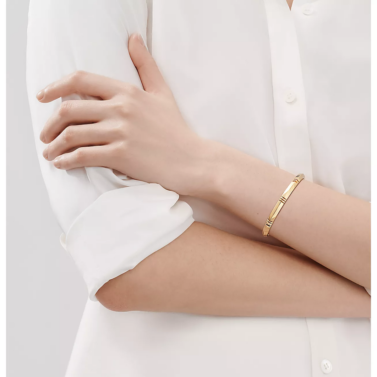 [JeweliWhal]ATLAS X GOLD BRACELET