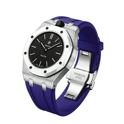 Royal Oak Pop Exklusives Stahlgehäuse & Silikonarmband mit Halterung
