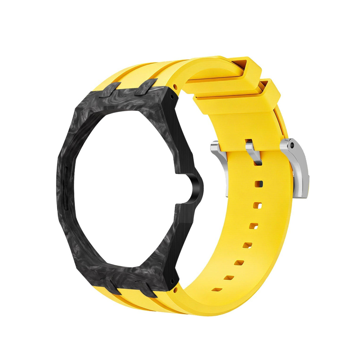 Royal Oak Pop Exclusive Gehäuse aus Karbonfaser & Silikonarmband