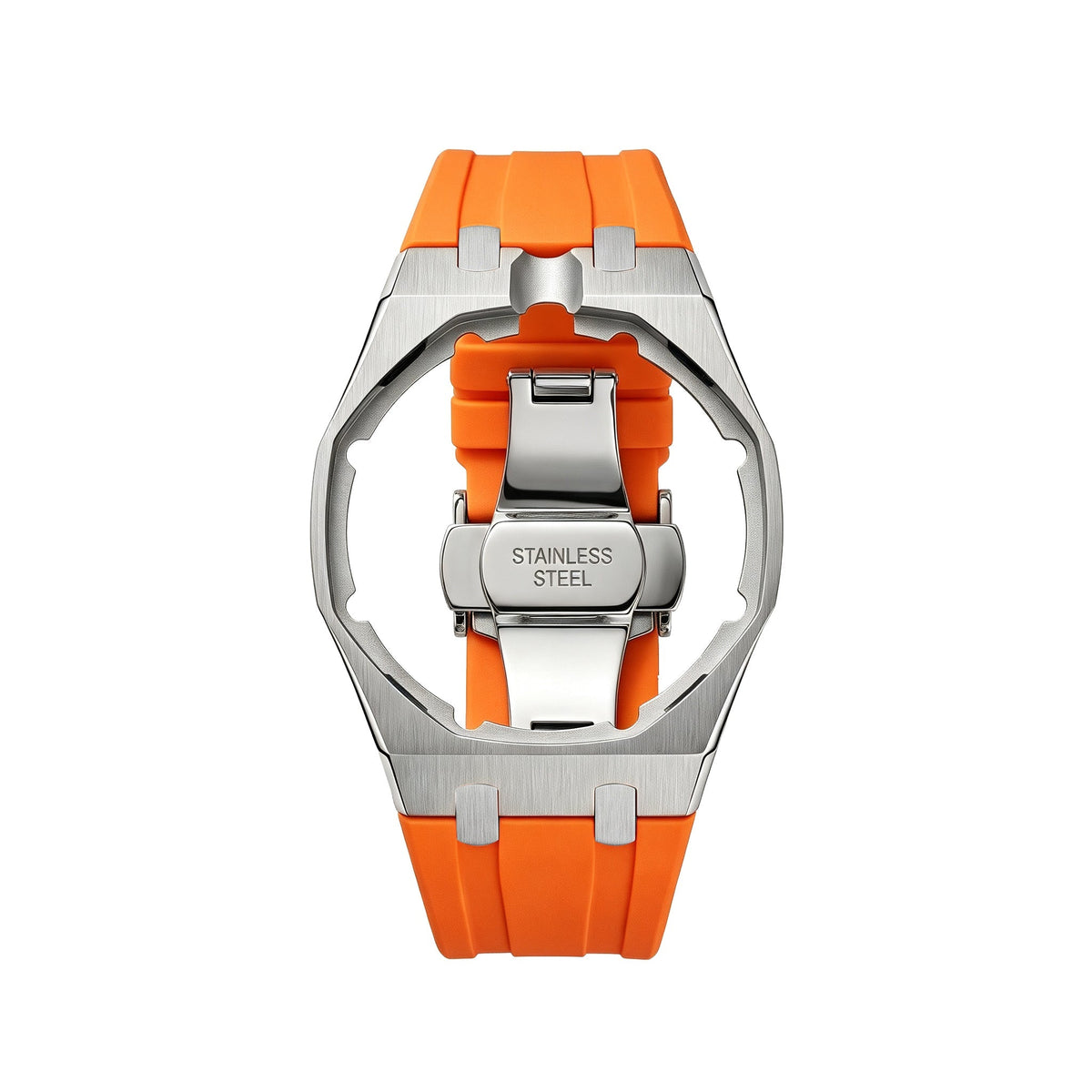 Royal Oak Pop Exklusives Stahlgehäuse & Silikonarmband mit Halterung