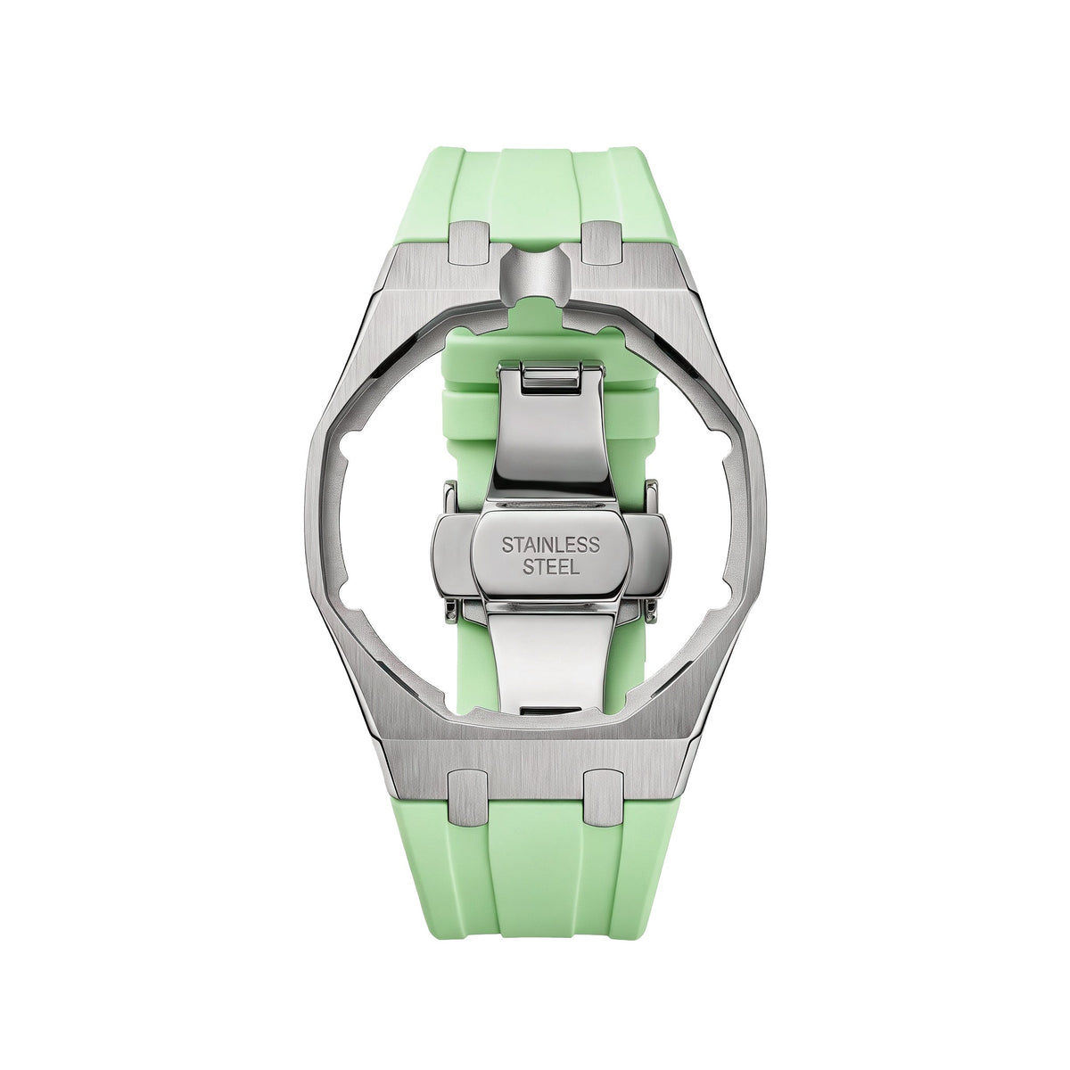 Royal Oak Pop Exklusives Stahlgehäuse & Silikonarmband mit Halterung