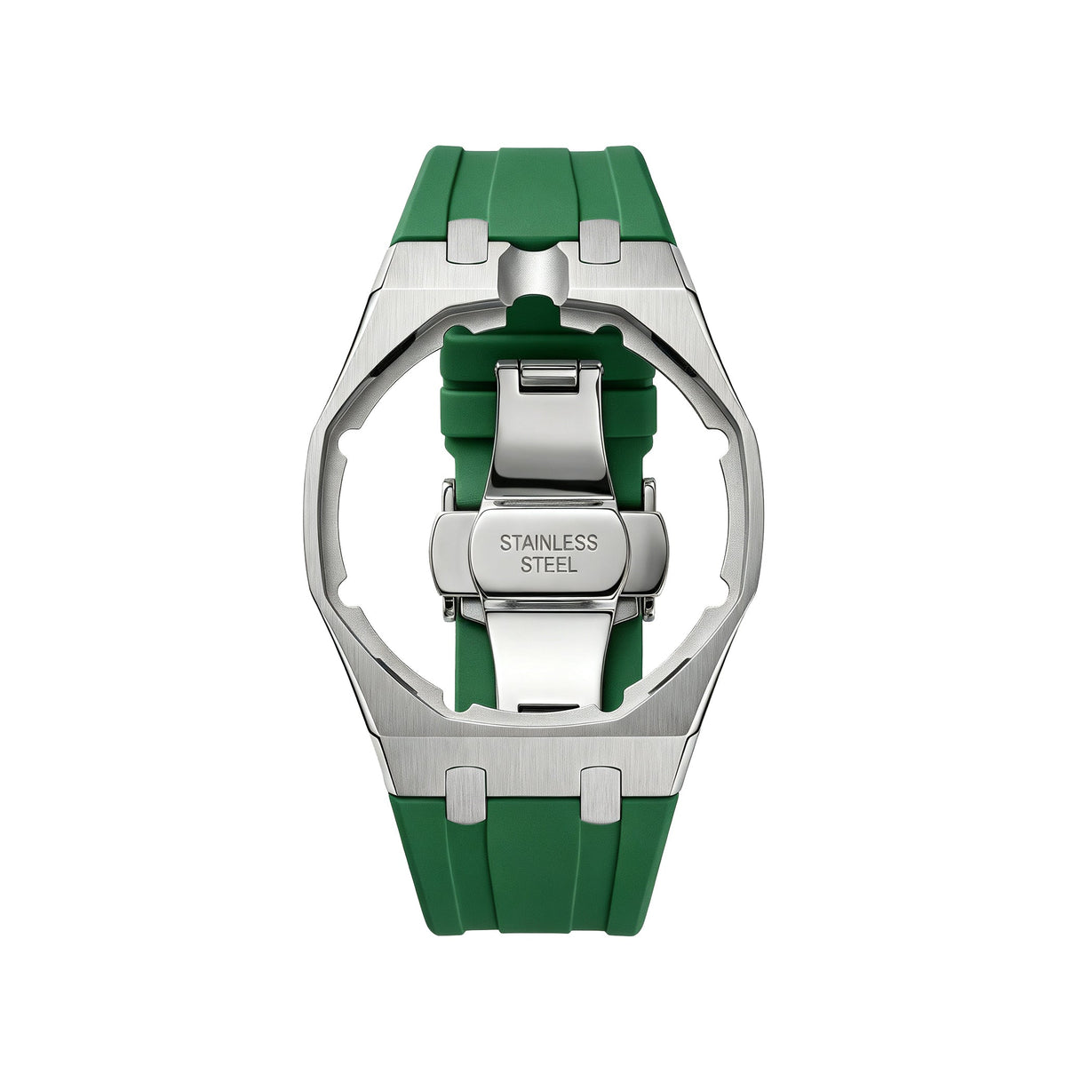 Royal Oak Pop Exklusives Stahlgehäuse & Silikonarmband mit Halterung